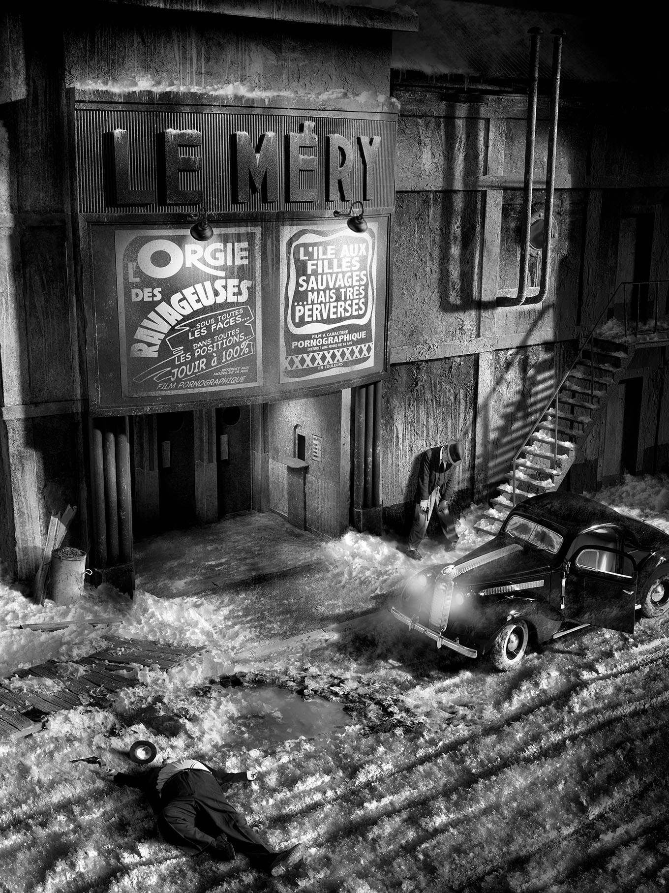 Une baleine sur la banquise