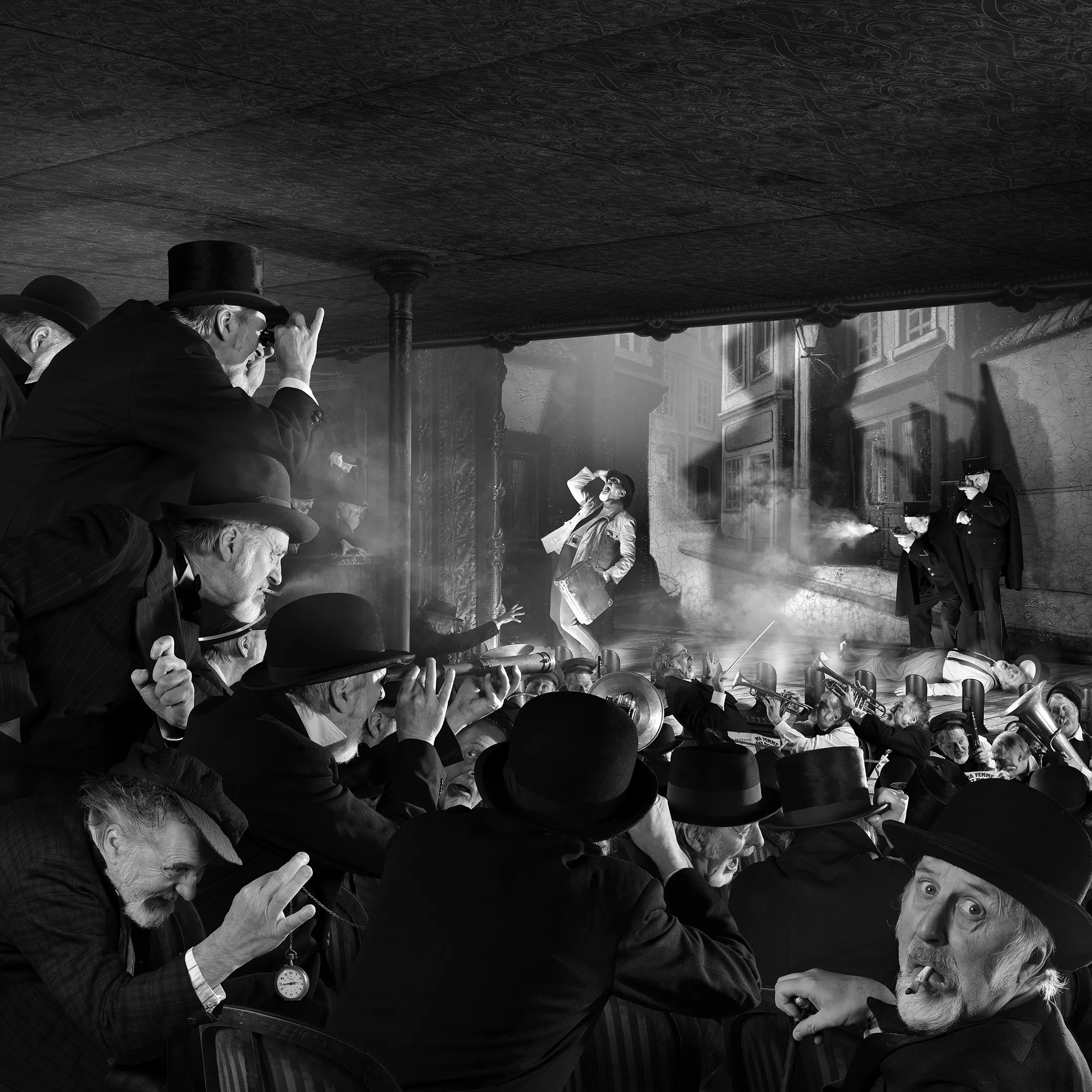 MÉLODRAME D&rsquo;APRÈS HONORÉ DAUMIER - 2014